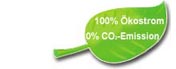 100% Ökostrom - Green IT
